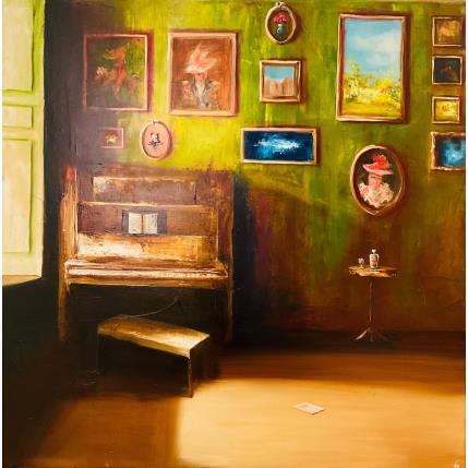 Painting Interruption volontaire by Vinnie | Painting Figurative Oil