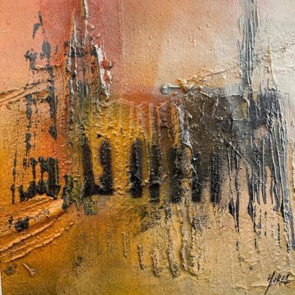 Peinture Promenade Straßburg  par Horea | Tableau Figuratif Huile Urbain