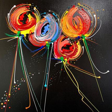 Peinture Bonheur Ensemble par Fonteyne David | Tableau Figuratif Acrylique, Huile