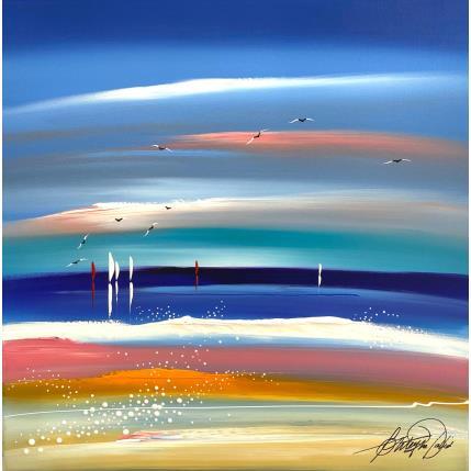 Peinture Douce Vague par Fonteyne David | Tableau Figuratif Acrylique, Huile