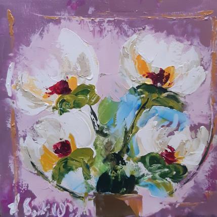 Peinture Pour le plaisir par Bastide d´Izard Armelle | Tableau Abstrait Huile Paysages