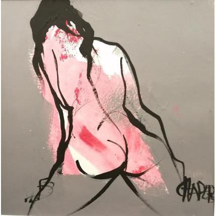 Peinture Victoire par Chaperon Martine | Tableau Figuratif Acrylique Nu