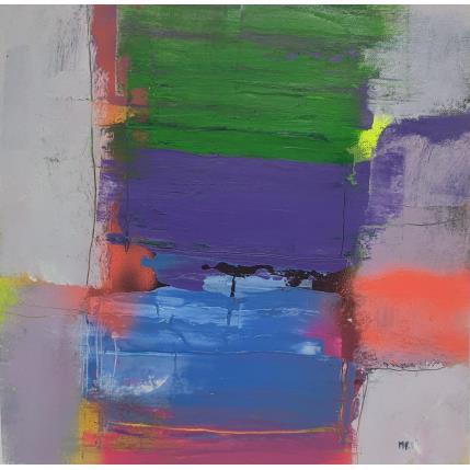 Peinture F3#34 par Pedersen Morten | Tableau Abstrait Acrylique Minimaliste