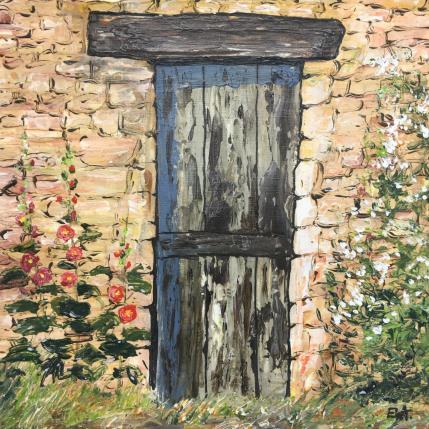 Peinture Porte provençale par Rey Ewa | Tableau  Acrylique