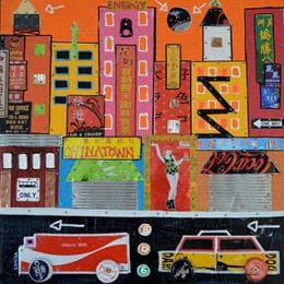 Pintura Chinese Girl por Lovisa | Pintura Pop-art Urban