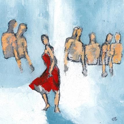 Peinture Andalouse par Malfreyt Corinne | Tableau Figuratif Huile scènes de vie