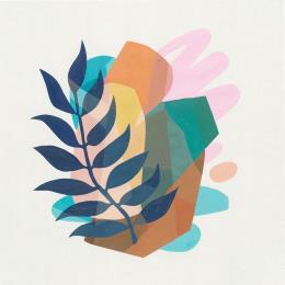 Gemälde Irma Da von Billy Dust | Gemälde Abstrakt Acryl Minimalistisch, Stillleben