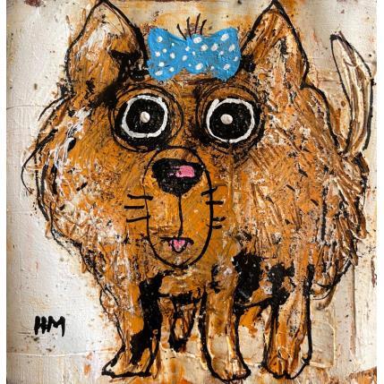 Peinture Blue par Maury Hervé | Tableau Art Singulier Animaux