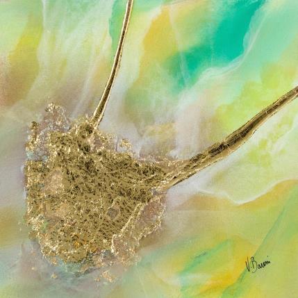 Peinture Ile acidulée III par Baroni Victor | Tableau Abstrait Acrylique Minimaliste