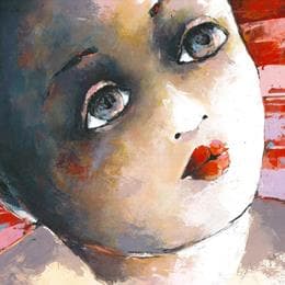 Gemälde Sans titre 6.2 von Abiy | Gemälde Figurativ Öl Porträt