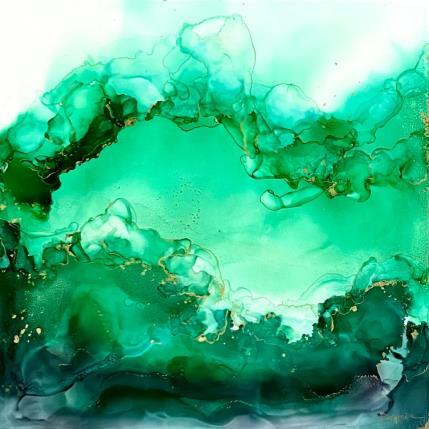 Painting 946 Poésie Végétale by Depaire Silvia | Painting Abstract Acrylic Landscapes, Marine, Minimalist