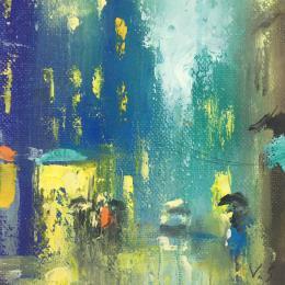 Pintura untitled 3 por Skachkov Victor  | Pintura Figurative Oil Urban