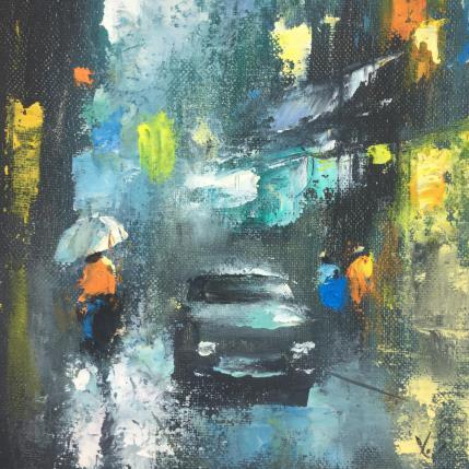 Peinture One moment par Skachkov Victor  | Tableau Figuratif Huile scènes de vie, Urbain