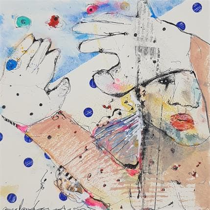 Peinture Rainbow par Boix Bernardini Empar | Tableau Art Singulier Acrylique Scènes de vie