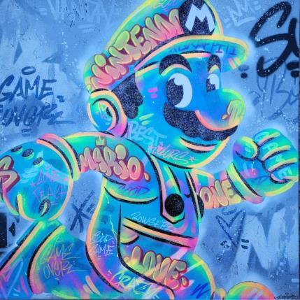 Painting Mario Full Colors by Kedarone | Painting Pop-art Graffiti, Posca Pop icons