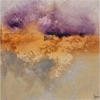 Peinture Abstraction #736 par Hévin Christian | Tableau Abstrait bois minimaliste