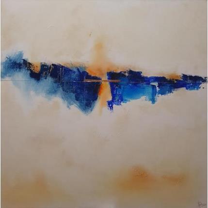 Peinture Abstraction #727 par Hévin Christian | Tableau Abstrait bois minimaliste