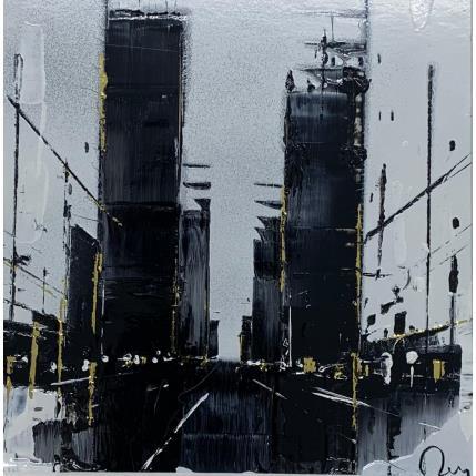 Peinture Take a trip par Rey Julien | Tableau Figuratif Acrylique noir & blanc