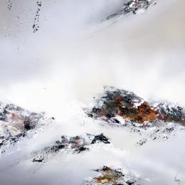 Peinture 651 par Naen | Tableau Abstrait Acrylique