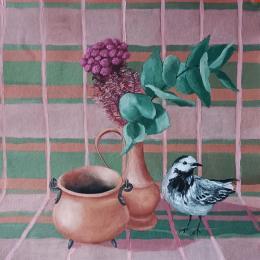 Pintura Danseuse Blanche por Parisotto Alice | Pintura Figurative Oil Still-life