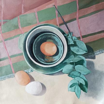 Peinture Un monde de possibilités par Parisotto Alice | Tableau Figuratif Huile Natures mortes