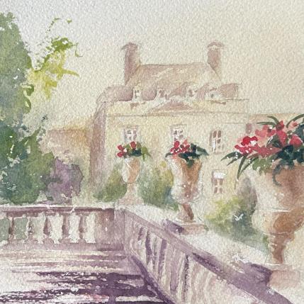 Peinture Summer un the luxembourg par Lida Khomykova | Tableau  Aquarelle