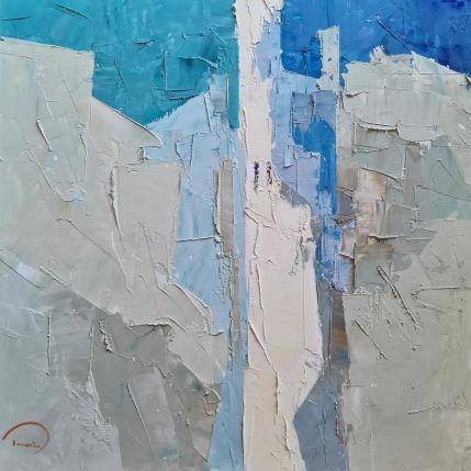 Peinture Duet par Tomàs | Tableau Abstrait Huile Urbain