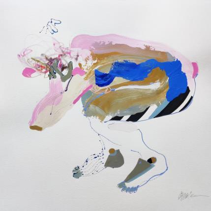 Peinture Coquillage embelli par Cressanne | Tableau Figuratif Acrylique Nu