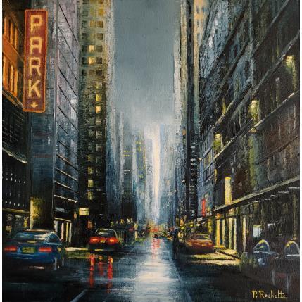 Painting Backstreet  by Rochette Patrice | Painting Figurative Oil Urban