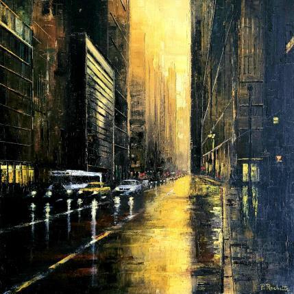 Peinture Perspective  par Rochette Patrice | Tableau Figuratif Huile Urbain