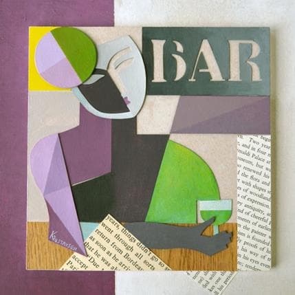 Peinture Absinthe par Gustavsen Karl | Tableau Figuratif Portraits