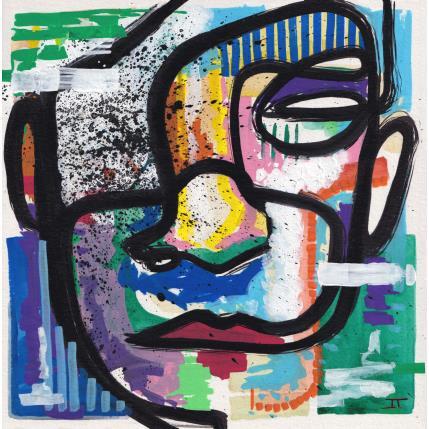 Peinture -Cordura par Detovart | Tableau Figuratif Encre, Posca Icones Pop, Portraits