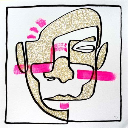 Peinture -Histoires par Detovart | Tableau Figuratif Posca Société