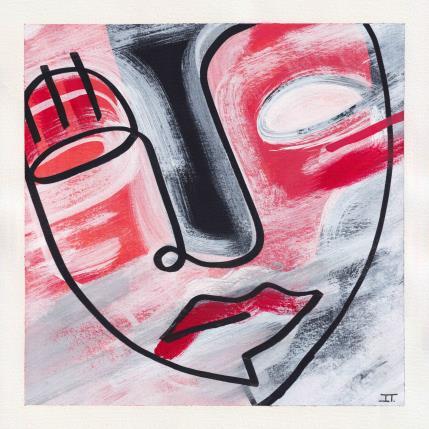 Peinture -Atardecer par Detovart | Tableau Art Singulier Acrylique Portraits, Scènes de vie, Urbain