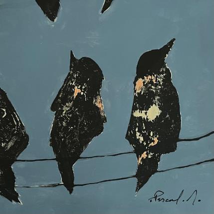 Peinture 003-23 par Marcel Pascal | Tableau  Huile Animaux