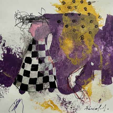 Peinture 006-23 par Marcel Pascal | Tableau Art Singulier Huile Scènes de vie