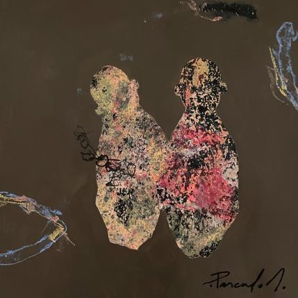 Peinture 035-23 par Marcel Pascal | Tableau Art Singulier Huile Scènes de vie