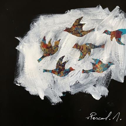 Peinture 041-23 par Marcel Pascal | Tableau Art Singulier Huile Animaux