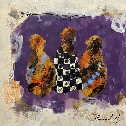 Peinture 018-23 par Marcel Pascal | Tableau  Huile Scènes de vie