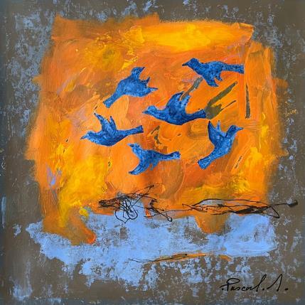 Peinture 016-23 par Marcel Pascal | Tableau  Huile Animaux