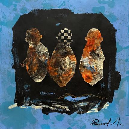 Peinture 019-23 par Marcel Pascal | Tableau  Huile Scènes de vie