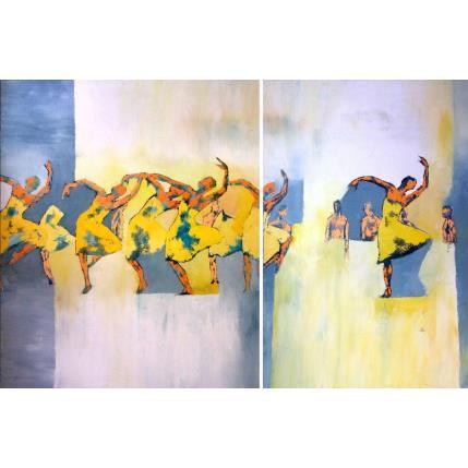 Peinture Ailes par Malfreyt Corinne | Tableau Figuratif scènes de vie