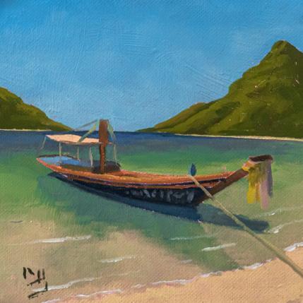 Peinture Invitation_Au_Repos_001 par Bichebois Manuel | Tableau Figuratif Huile Paysages