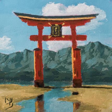 Peinture Invitation_A_La_Patiente_002 par Bichebois Manuel | Tableau Figuratif Huile Paysages