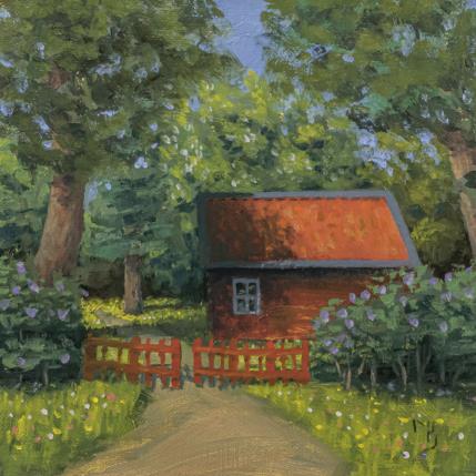 Peinture Invitation_Au_Repos_004 par Bichebois Manuel | Tableau Figuratif Huile Paysages