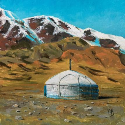 Peinture Invitation_Au_Voyage_005 par Bichebois Manuel | Tableau Figuratif Huile Paysages