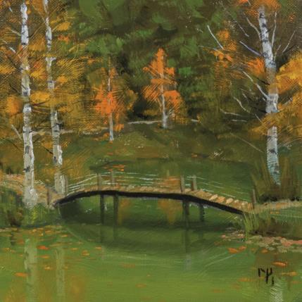 Peinture Invitation_A_La_Ballade_002 par Bichebois Manuel | Tableau Figuratif Huile Paysages