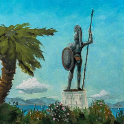 Peinture Invitation_A_La_Patiente_001 par Bichebois Manuel | Tableau Figuratif Huile Paysages