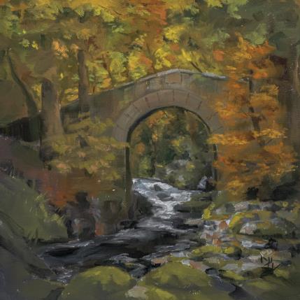 Peinture Invitation_A_La_Ballade_005 par Bichebois Manuel | Tableau Figuratif Huile Paysages