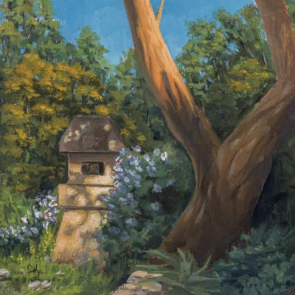 Peinture Invitation_A_Méditer_003 par Bichebois Manuel | Tableau Figuratif Huile Paysages